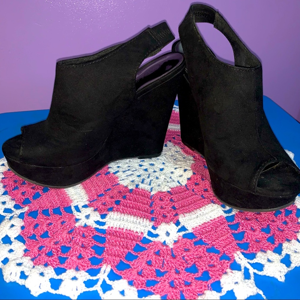 Brand=Carlos Santana Wedges ALL BLACK